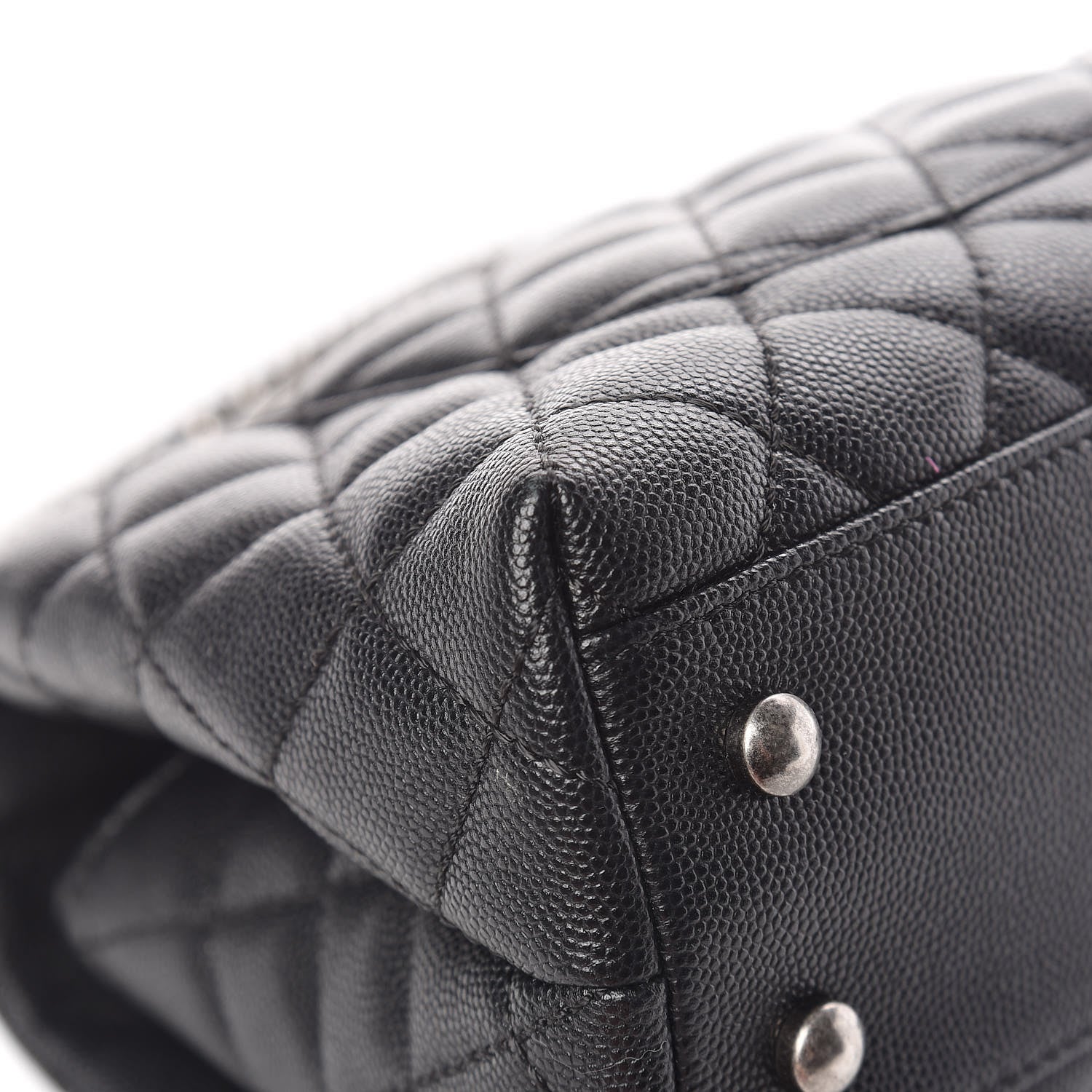 Chanel Caviar Quilted Mini Coco Handle Flap Black 13 of 18