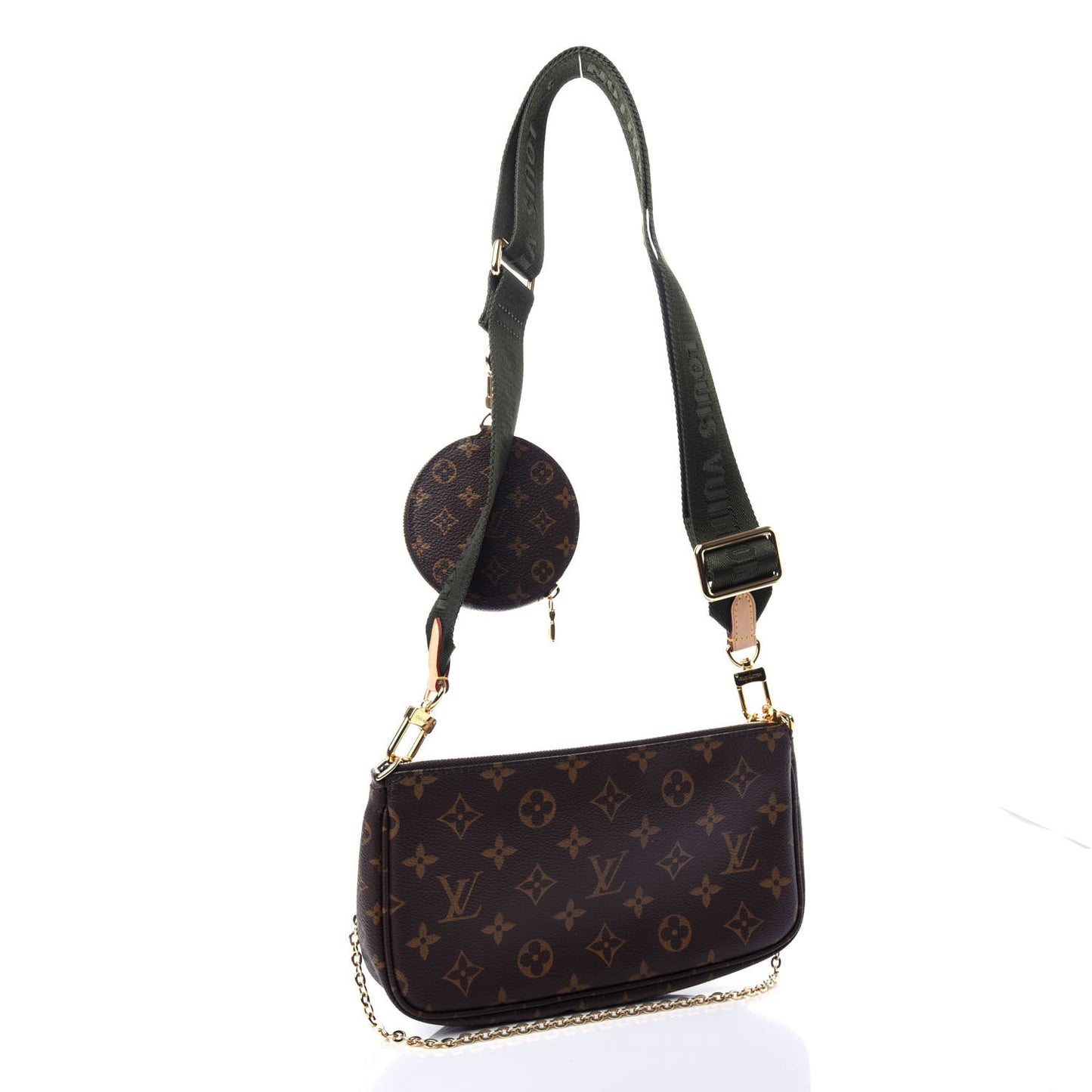 Monogram Multi Pochette Accessories Kaki