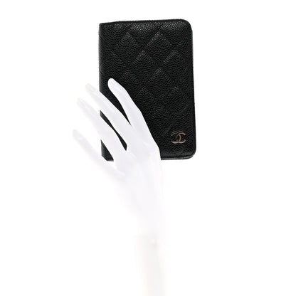 Chanel Caviar Quilted Agenda Cover Black 2 of 8