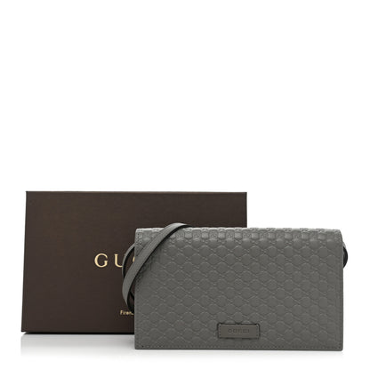 Gucci Soft Microguccissima Crossbody Wallet Loess 9 of 9