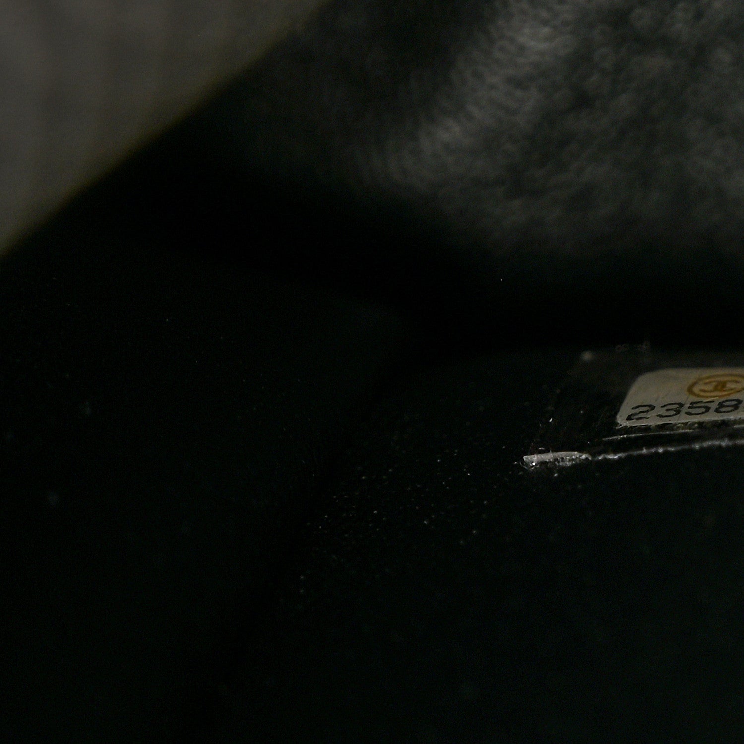 Chanel Caviar Lizard Quilted Large Coco Handle Flap Black 7 of 11