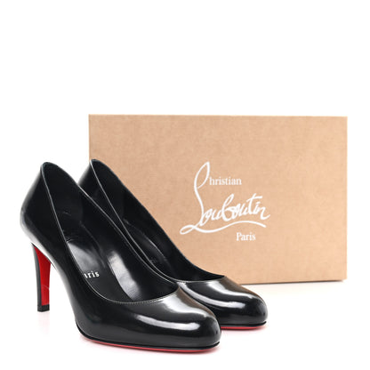 Christian Louboutin Calfskin Abrasivato Pumppie 85 Pumps 35.5 Black 9 of 9