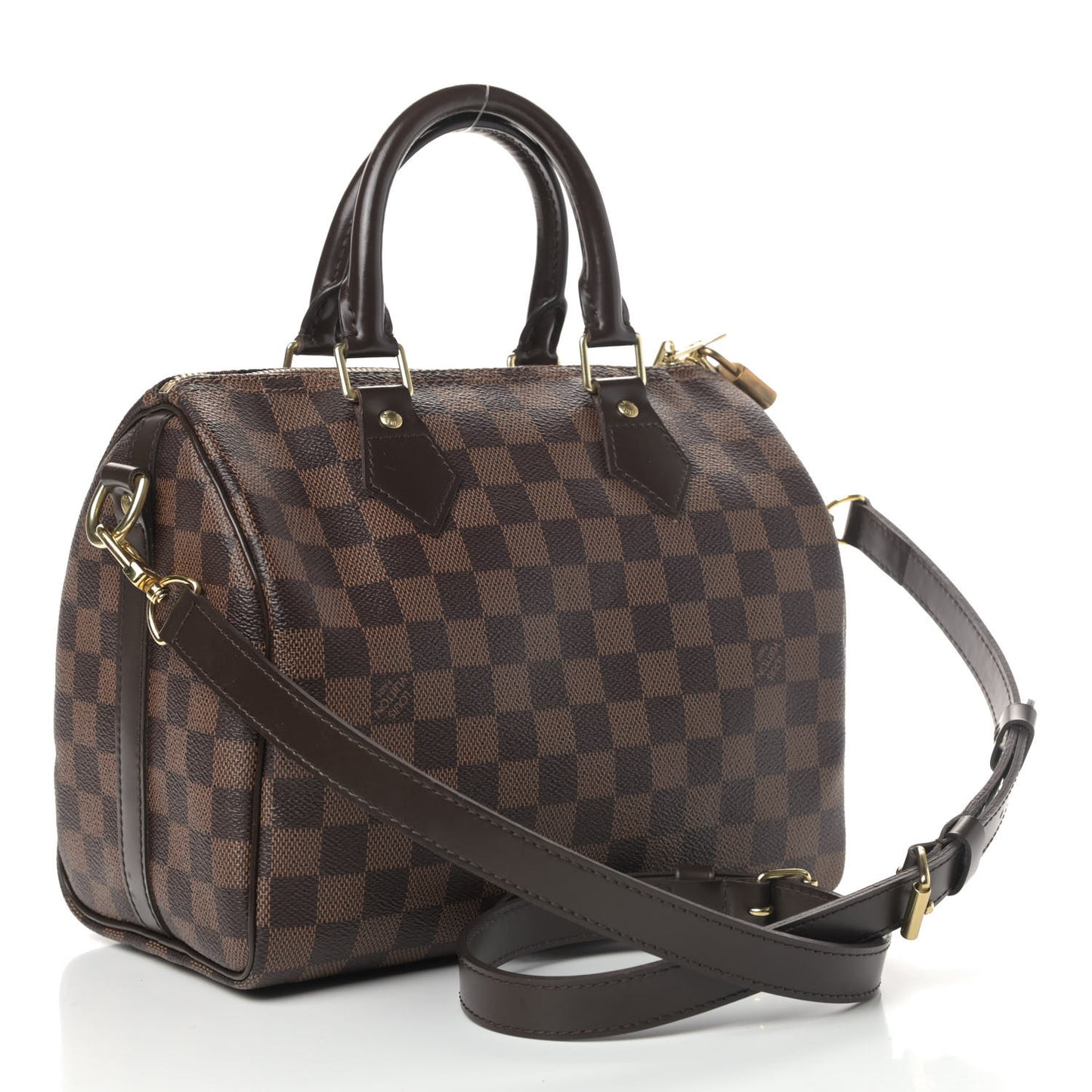 Damier Ebene Speedy Bandouliere 25