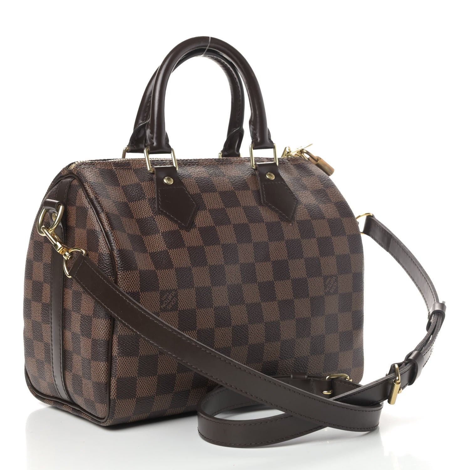 Louis Vuitton Damier Ebene Speedy Bandouliere 25 2 of 5