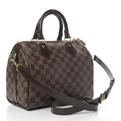 Louis Vuitton Damier Ebene Speedy Bandouliere 25 2 of 5