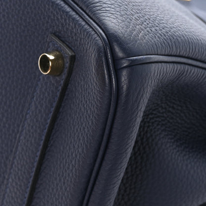 Hermes Togo Birkin 35 Bleu Nuit 9 of 11