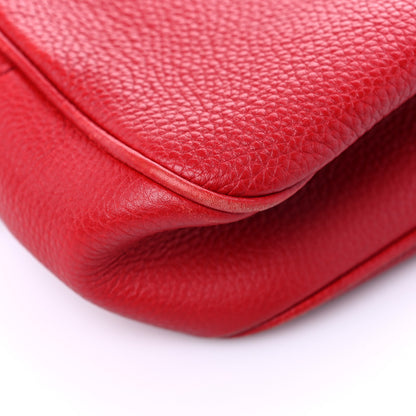 Gucci Pebbled Calfskin Small Soho Disco Bag Tabasco Red 11 of 20