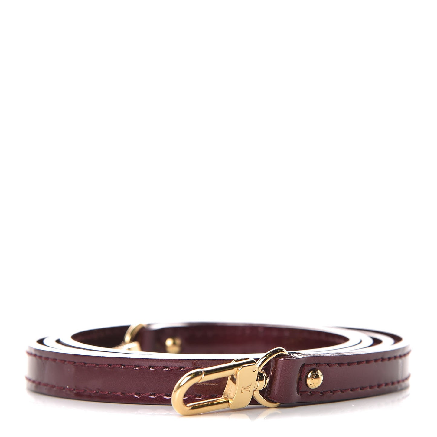 Patent Alma BB Shoulder Strap Rouge Fauviste