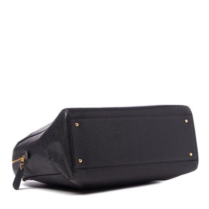 Chanel Caviar Large CC Shoulder Bag Black 3 of 9