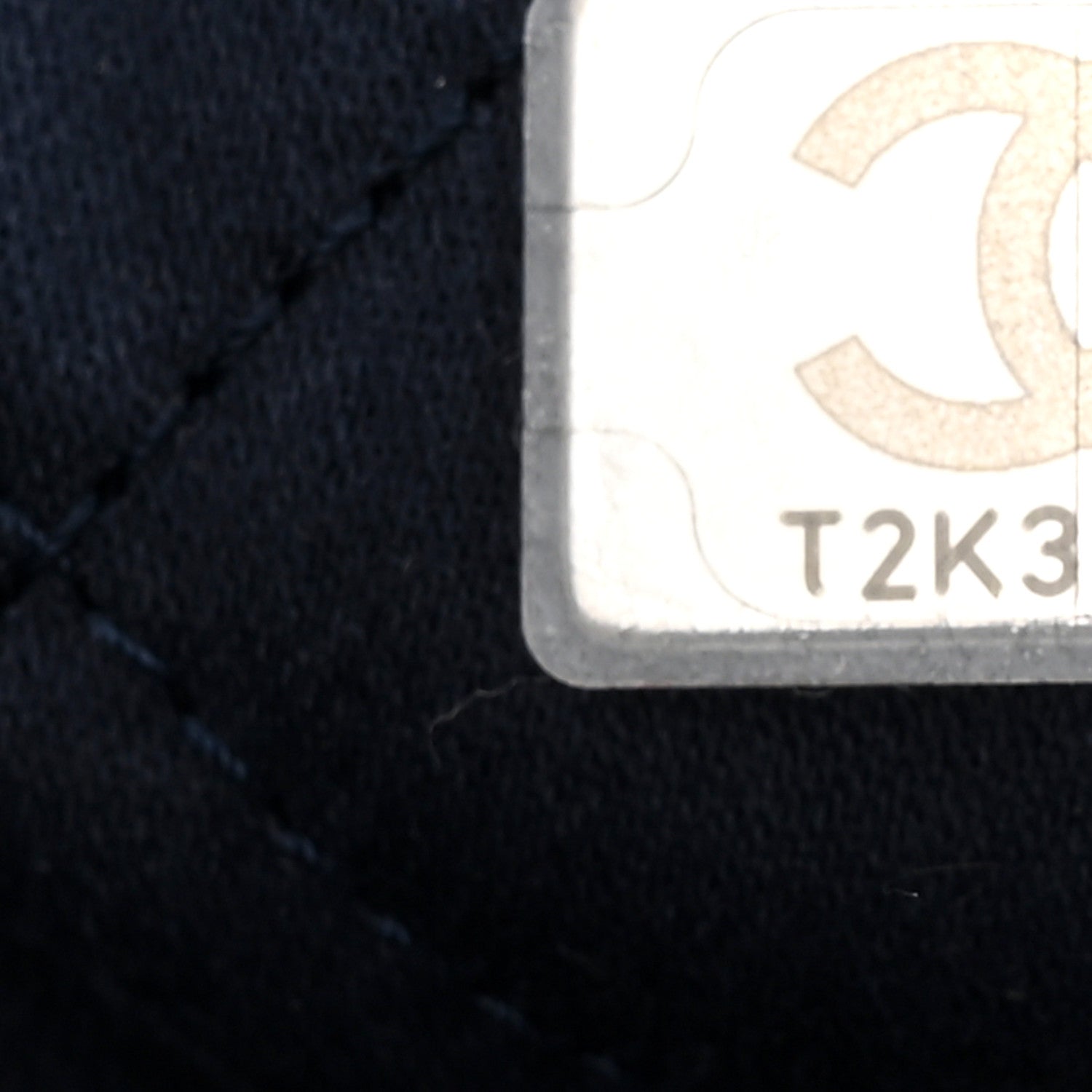 Chanel Metallic Calfskin Quilted Small Chanel 22 Navy Blue 8 of 12