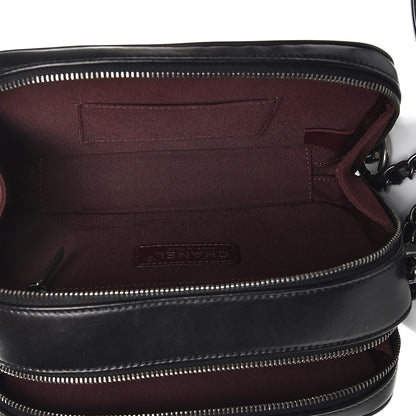 Chanel Lambskin Small Coco Boy Camera Case Black 6 of 8