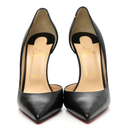 Christian Louboutin Shiny Nappa Iriza 100 Pumps 41.5 Black 2 of 10