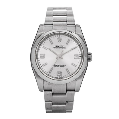 Rolex Stainless Steel 36mm Oyster Perpetual Watch Silver 116000 1 of 4