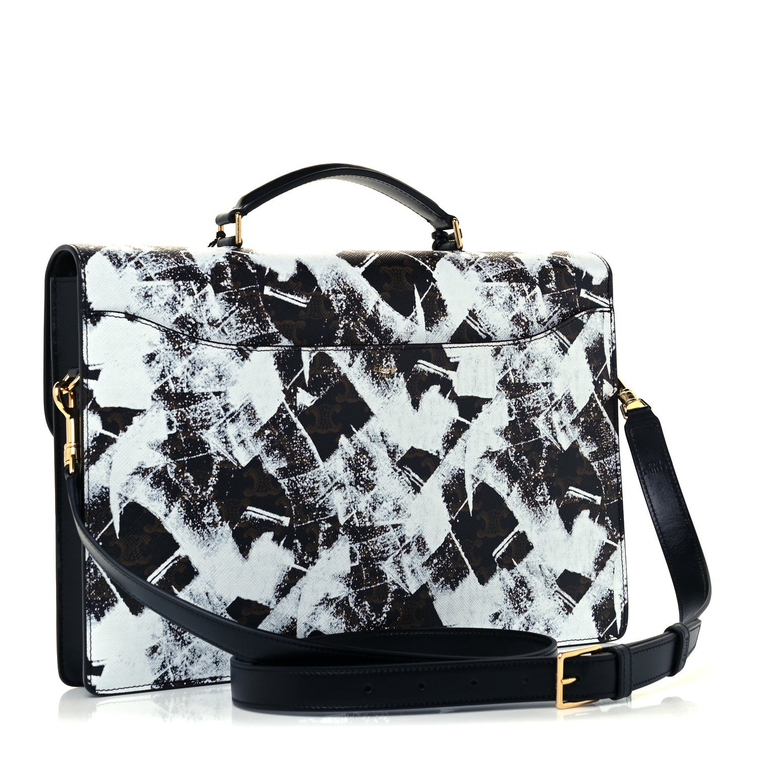 Celine Box Cartable Small Briefcase Black 3 of 11
