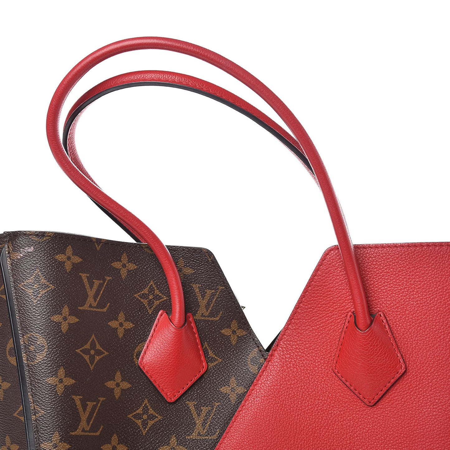 Calfskin Monogram Kimono Tote Cherry