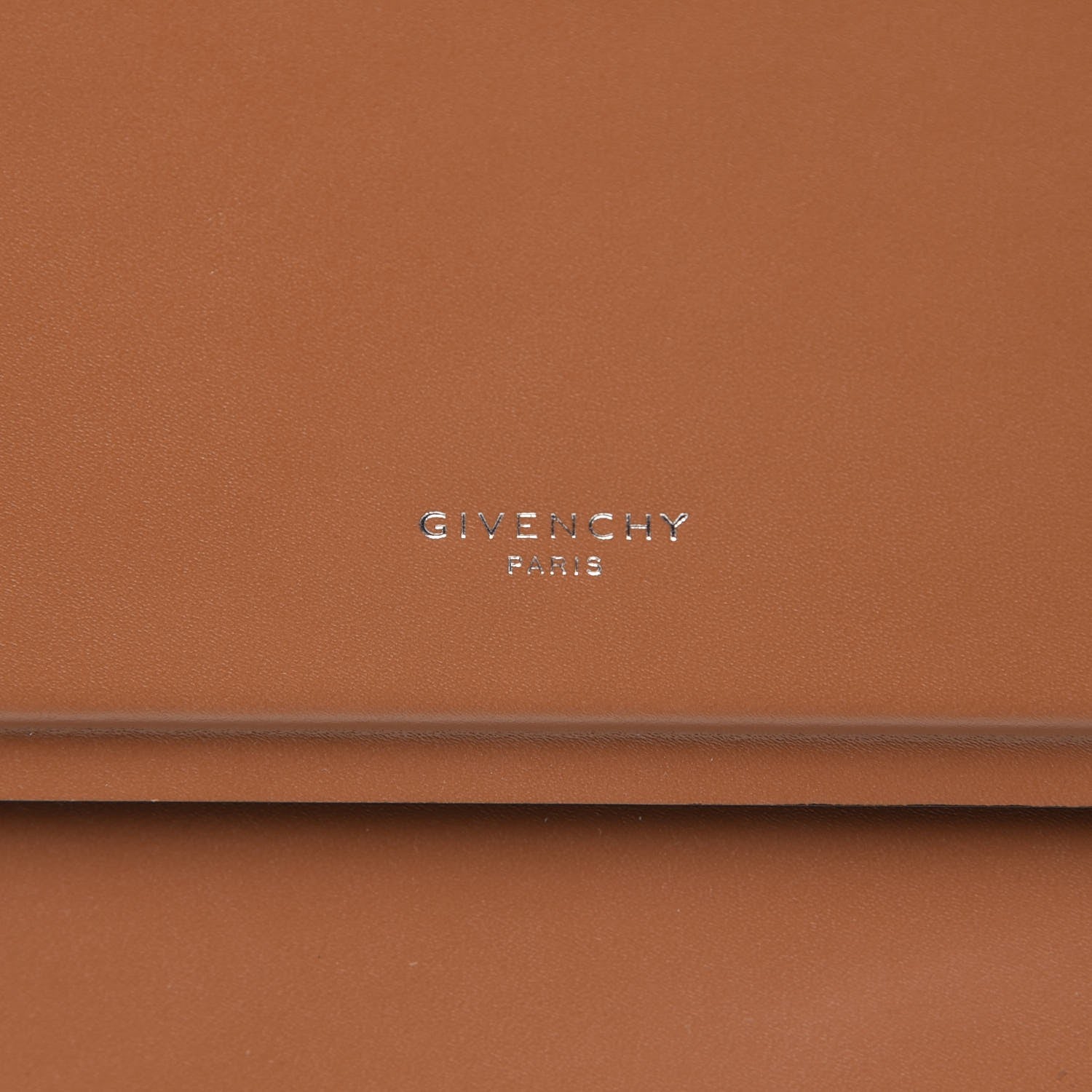 Givenchy Smooth Calfskin Medium Horizon Satchel Caramel 7 of 7