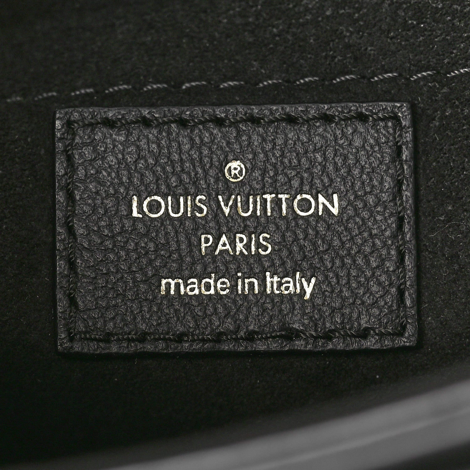 Louis Vuitton Calfskin Monogram Very Messenger Black Black 6 of 9