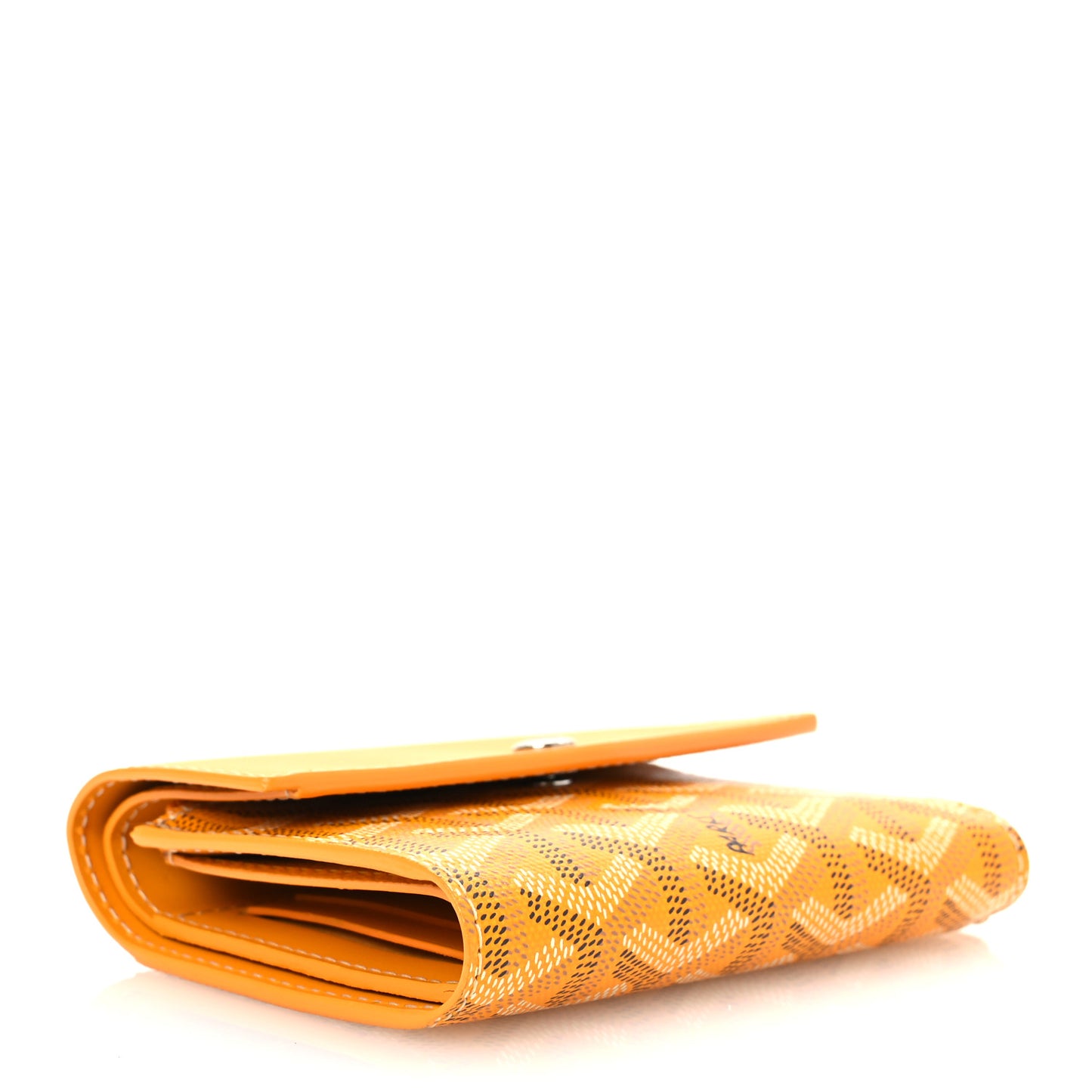 Goyardine Saint-Gabriel Compact Wallet Yellow