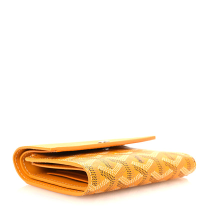 Goyard Goyardine Saint-Gabriel Compact Wallet Yellow 4 of 11