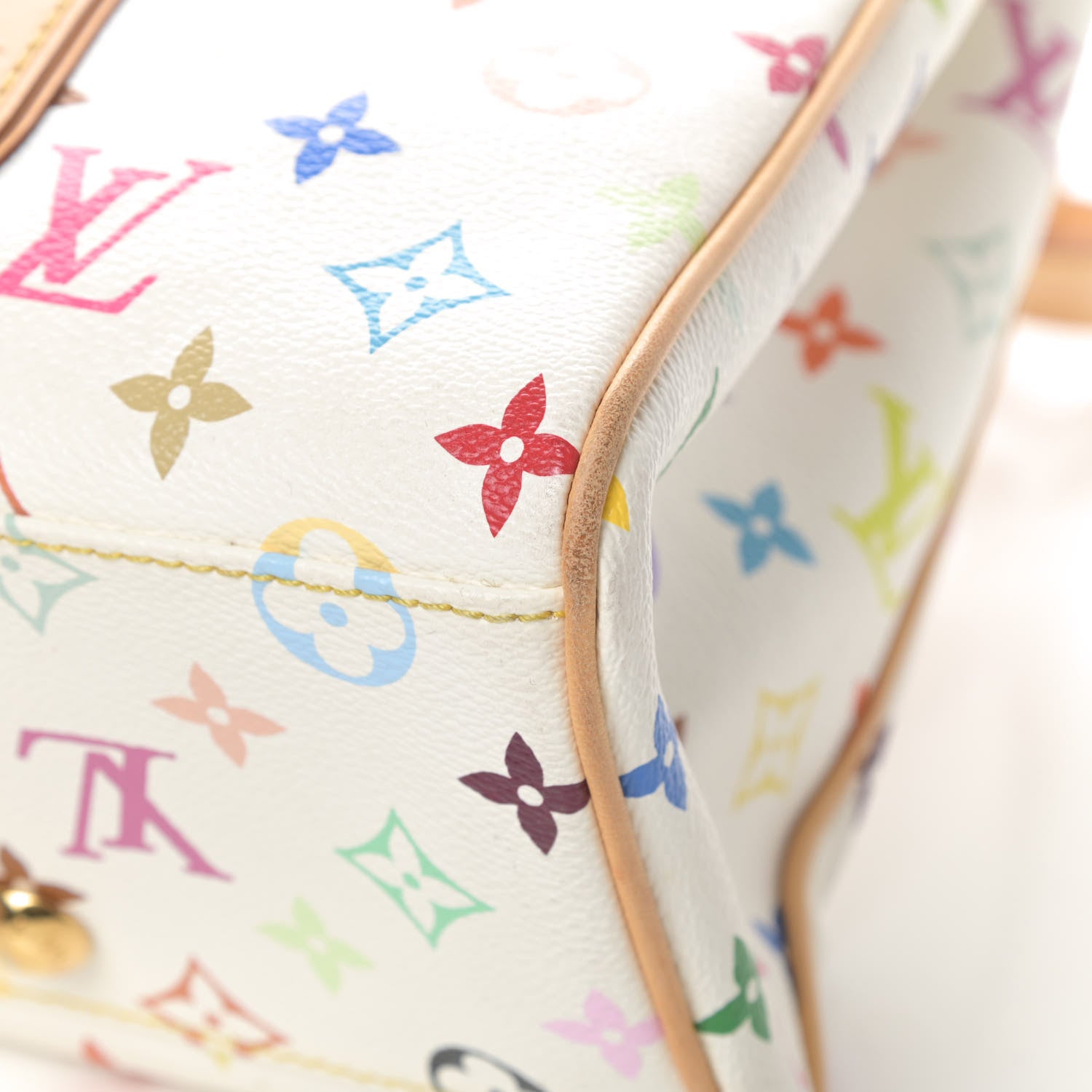 Louis Vuitton Monogram Multicolor Aurelia MM White 10 of 15