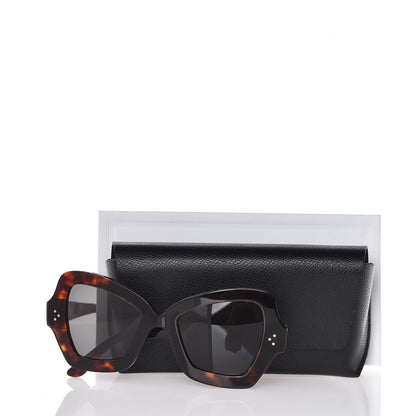 Celine Acetate Butterfly Sunglasses CL 40067I Red Havana Smoke 7 of 7