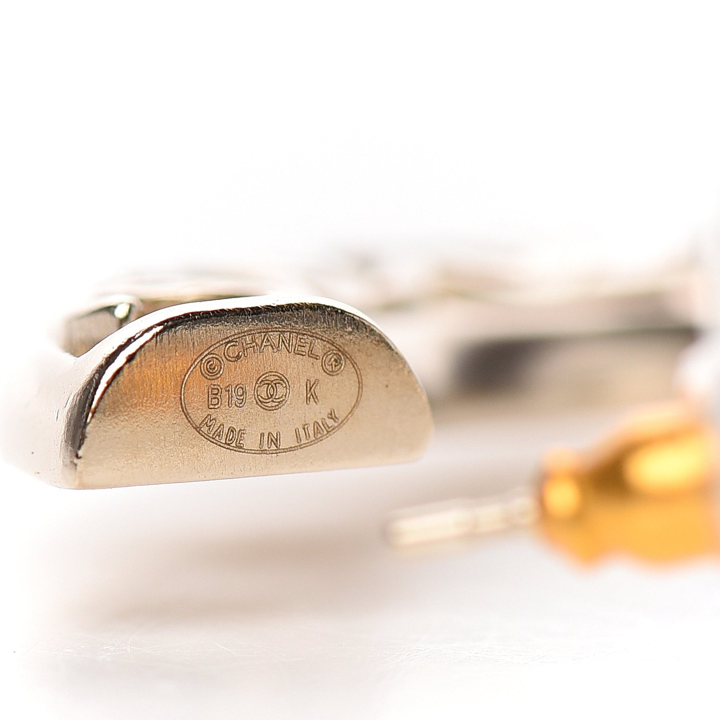 CC Hoop Earrings Gold