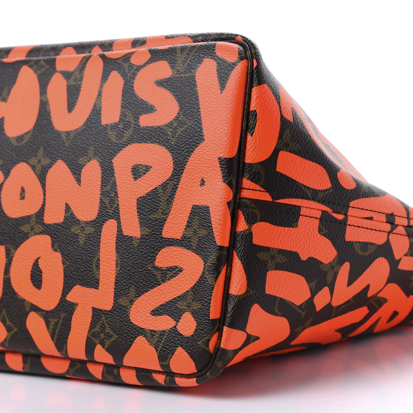 Monogram Graffiti Neverfull GM Orange