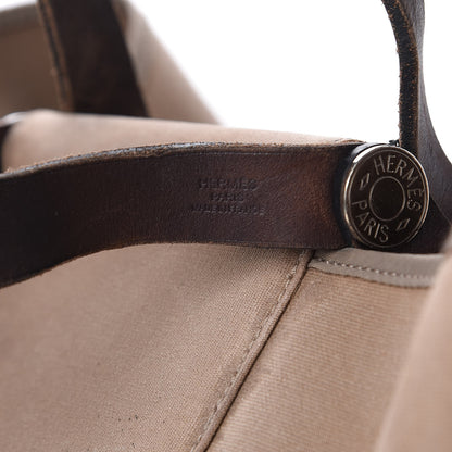 Hermes Toile Cabag Twist 42 GM Etoupe 8 of 11