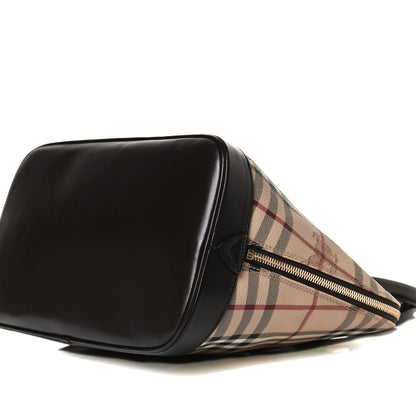 Burberry Haymarket Check Picadilly Bowler Black 9 of 12
