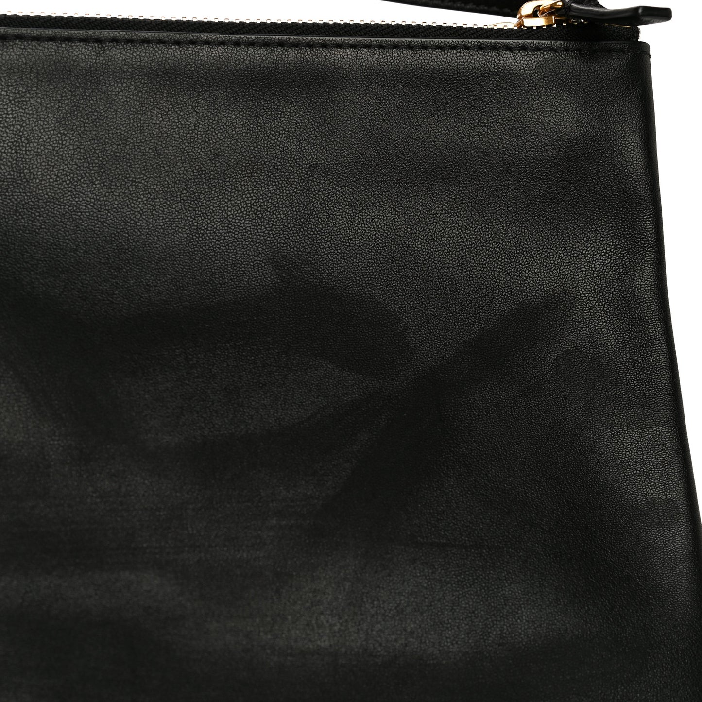 Lambskin Large Trio Crossbody Bag Black