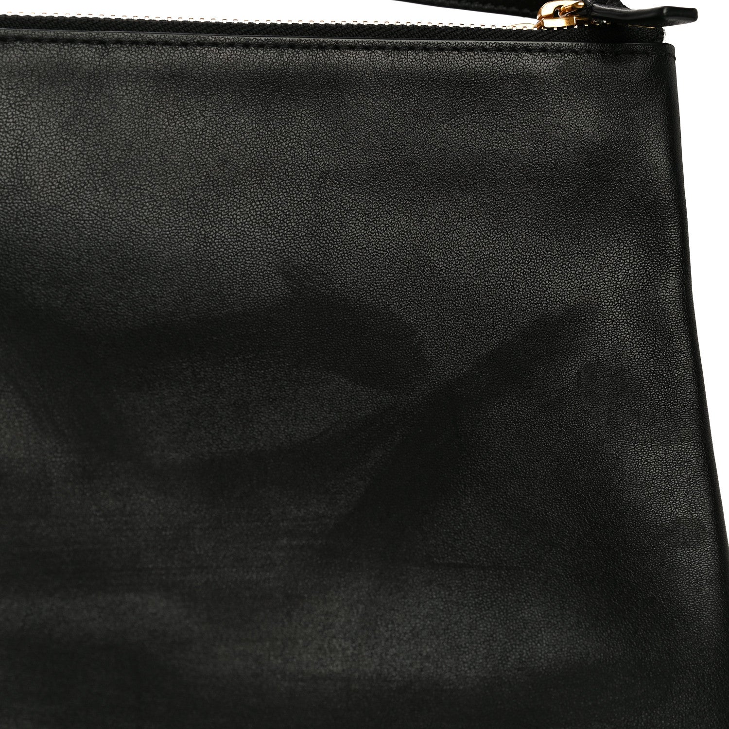 Celine Lambskin Large Trio Crossbody Bag Black 16 of 17
