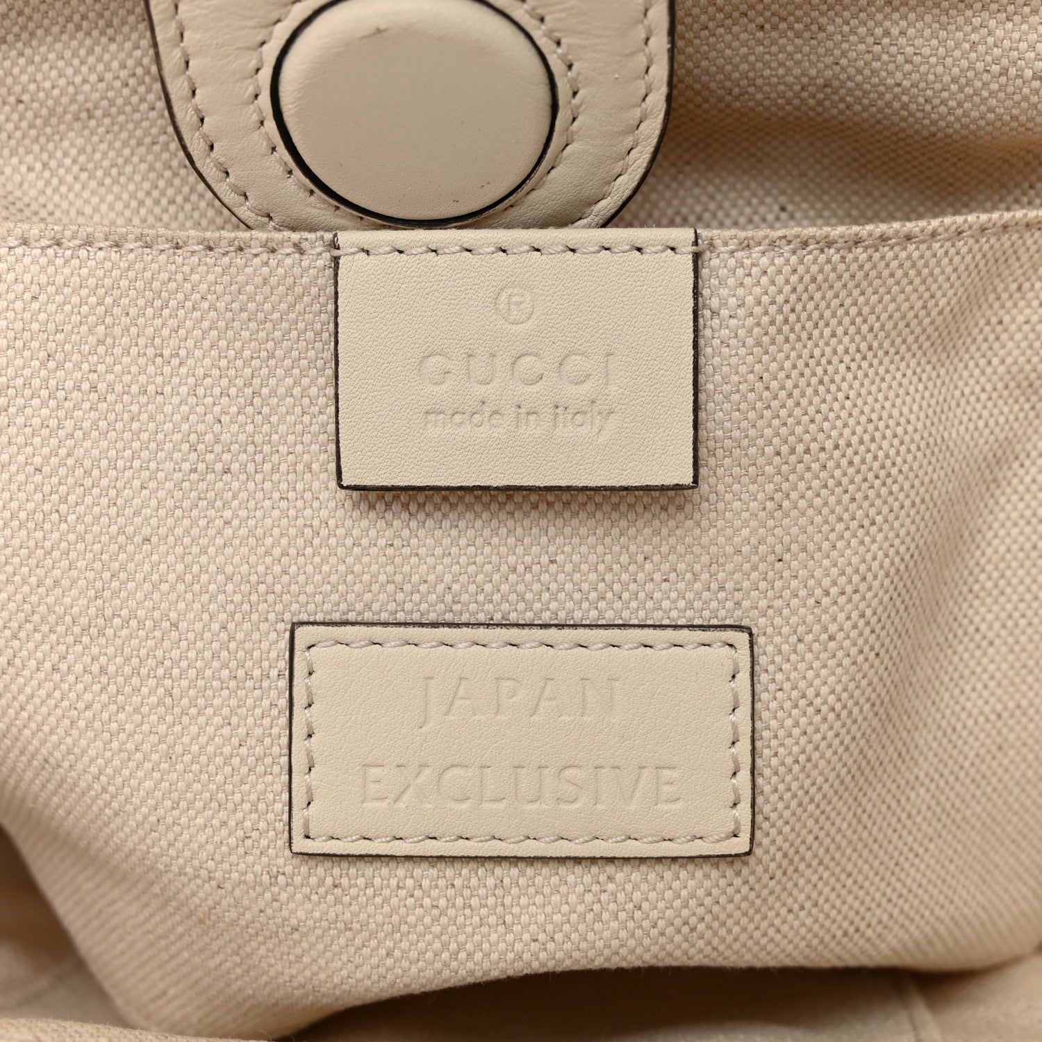 Gucci Canvas Herbarium Print Ribbon Top Handle Bag Blue 6 of 11