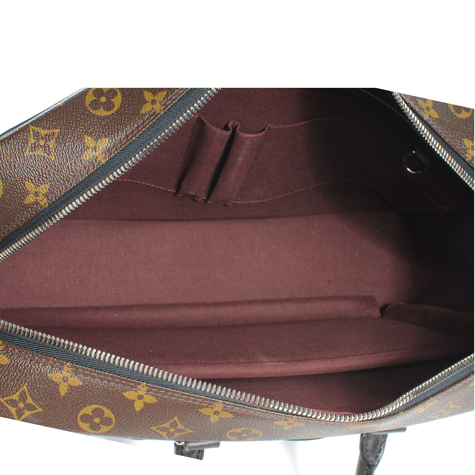 Louis Vuitton Monogram Macassar Porte-Documents Voyage GM 5 of 8