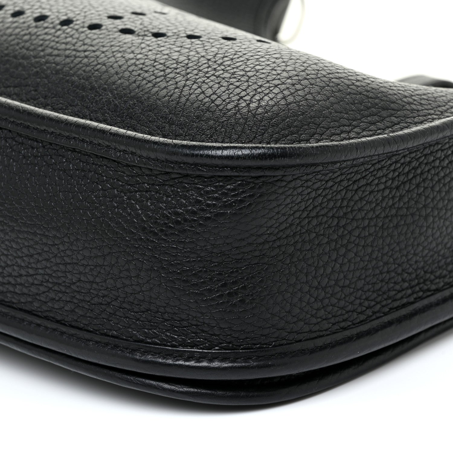 Hermes Taurillon Clemence Evelyne III PM Black 8 of 9