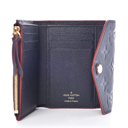 Louis Vuitton Empreinte Victorine Wallet Marine Rouge 5 of 8