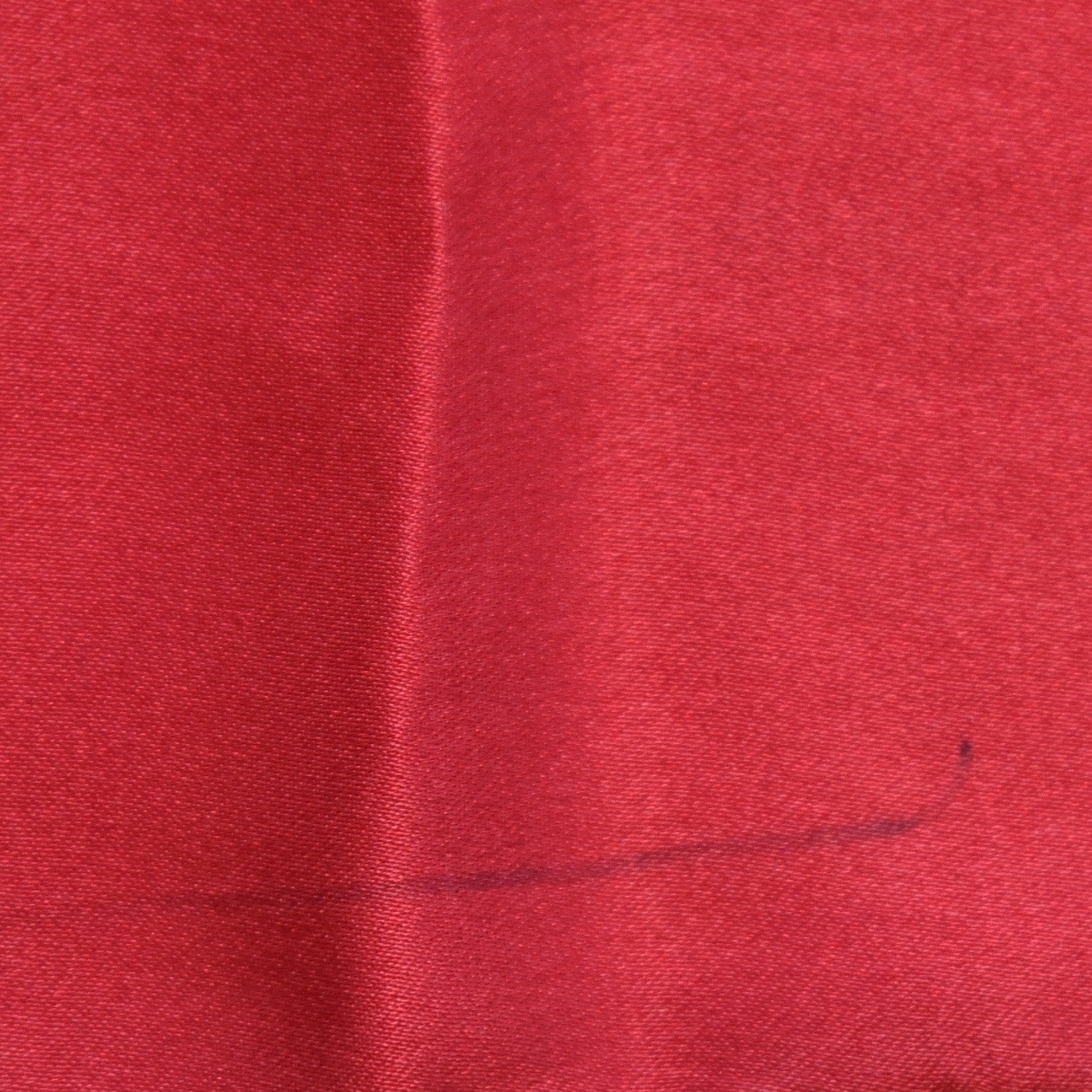 Chanel Silk CC Square Scarf Red 8 of 10