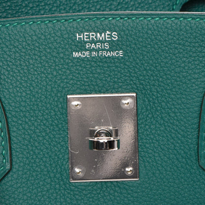 Hermes Togo Birkin 35 Malachite 15 of 32