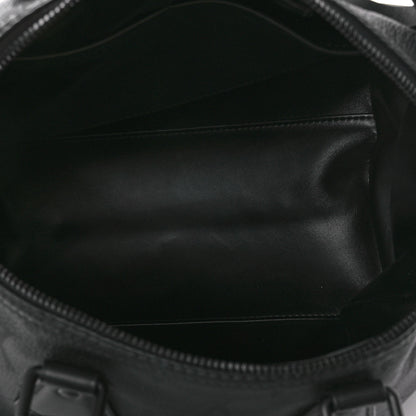 Louis Vuitton Calfskin Monogram Speedy P9 Bandouliere 30 Ultra Black 7 of 15