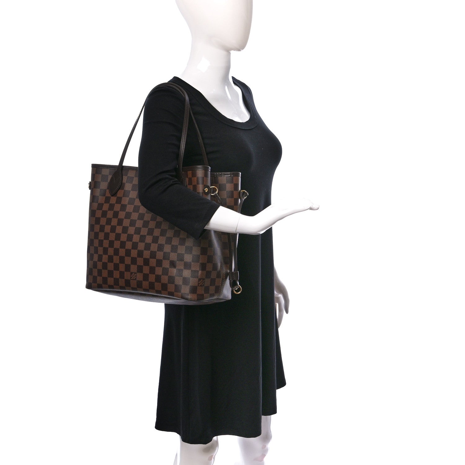Louis Vuitton Damier Ebene Neo Neverfull MM 2 of 10