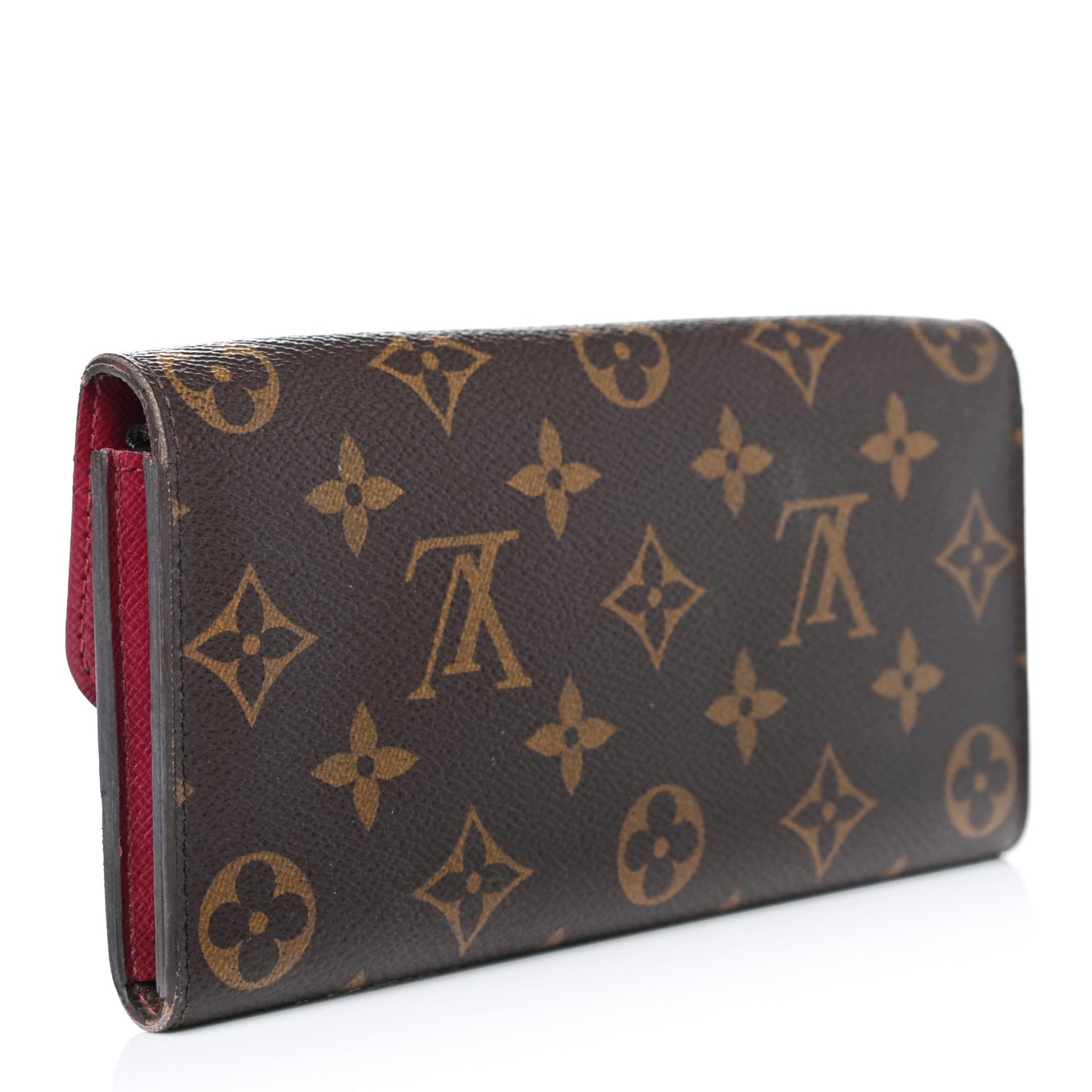 Monogram Emilie Wallet Fuchsia