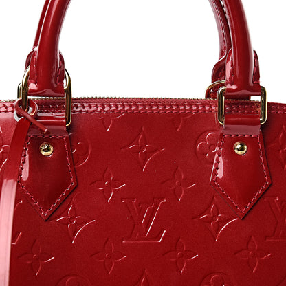Louis Vuitton Vernis Alma PM Pomme D'Amour 8 of 10