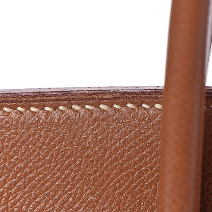 Hermes Courchevel Birkin 35 Gold 38 of 49