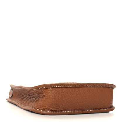 Hermes Taurillon Clemence Evelyne TPM Gold 4 of 10