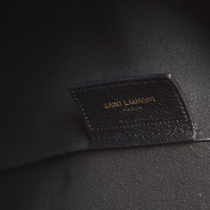 Saint Laurent Calfskin Large Shopping Tote Black 7 of 12