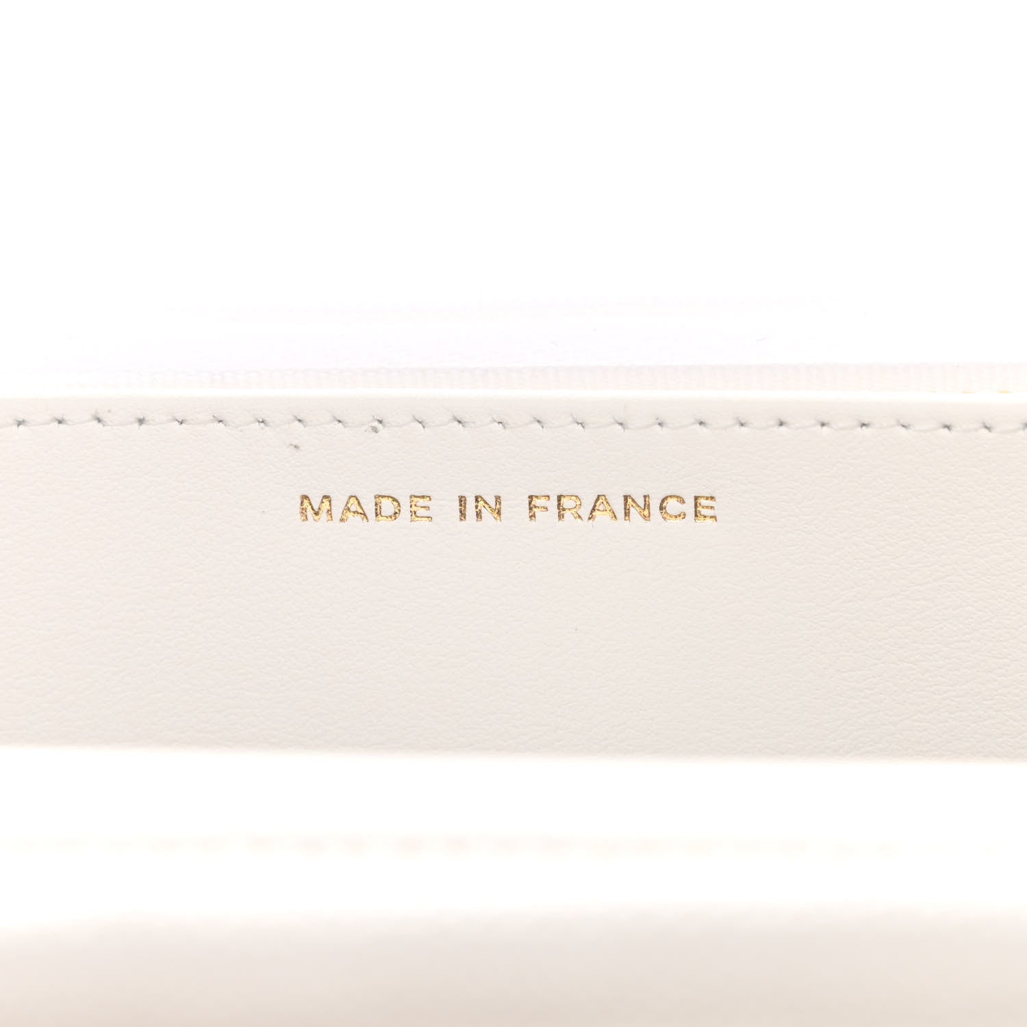 Chanel Caviar Quilted Wallet On Chain WOC White 7 of 12