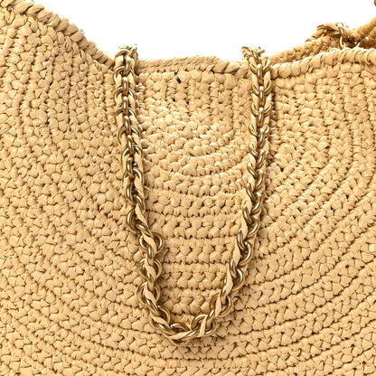 Bottega Veneta Raffia Crochet Sardine With Chain Bag Natural Fondant 8 of 11