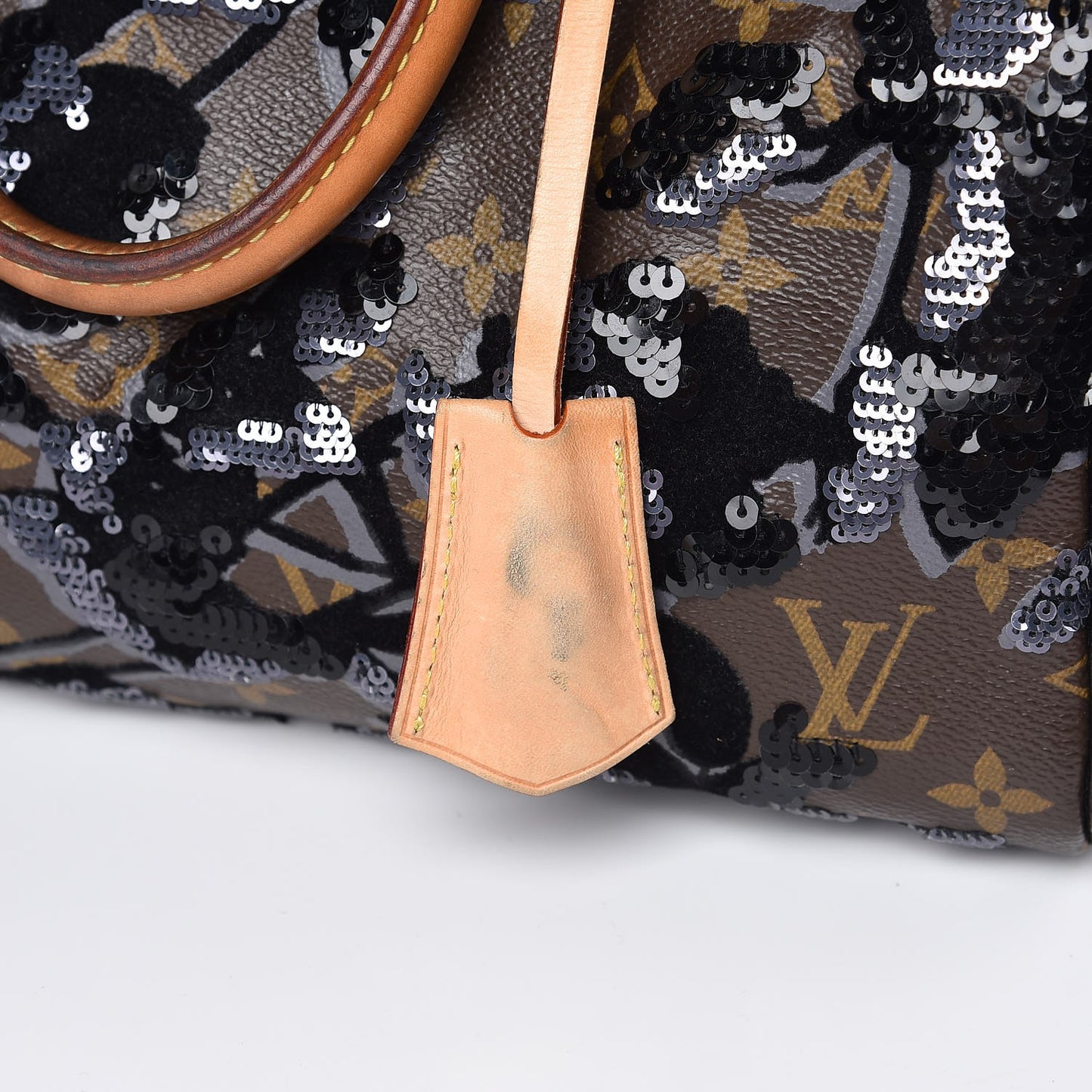 Monogram Fleur De Jais Sequins Speedy 30