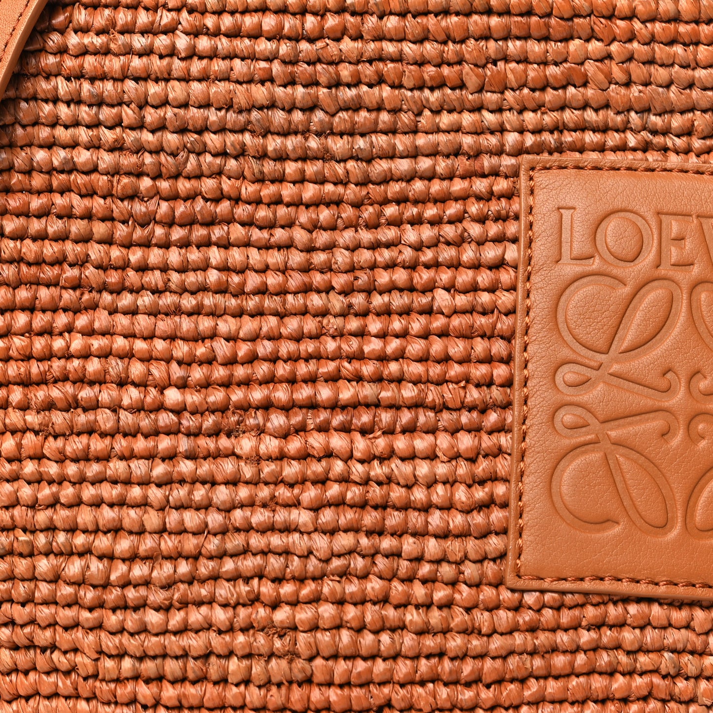 Raffia Calfskin Slit Pochette Bag Honey Gold