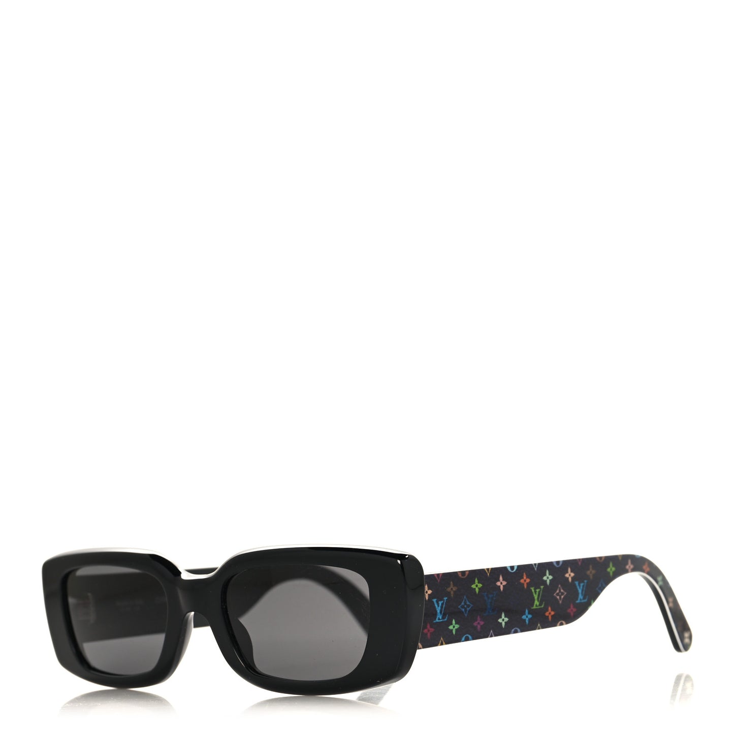 LV X TM Acetate Monogram Multicolor Sunglasses Z2709W Black
