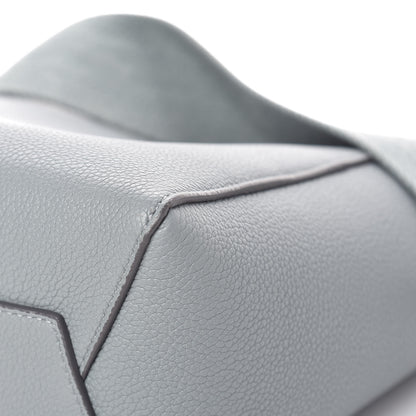 Celine Soft Grained Calfskin Small Sangle Bucket Bag Storm 12 of 13